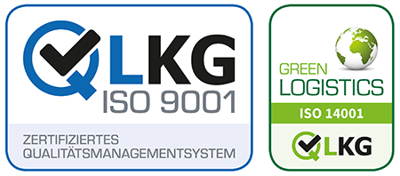 Zertifizierung ISO 9001 und ISO 14001 Green Logistics